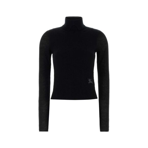 Burberry Women Black Wool Blend Sweater